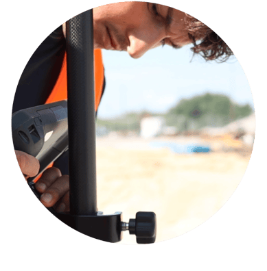 Straßenbaumeister, Finn, Baustelle