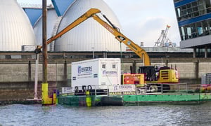 EGGERS Kampfmittelbergung – Gewässerausbau im Bereich Köhlbrand-Ost in Hamburg