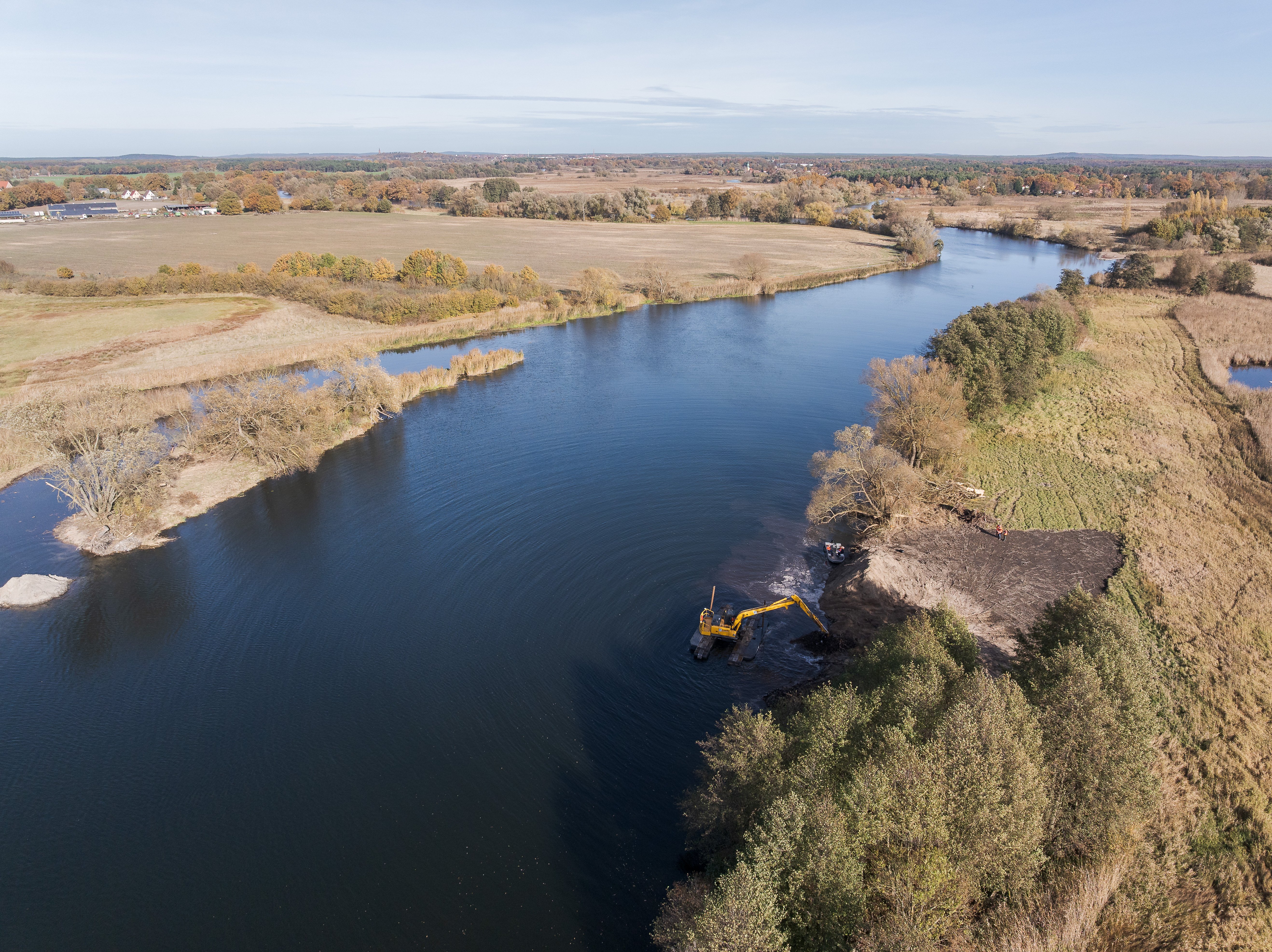 Renaturierung an der Havel